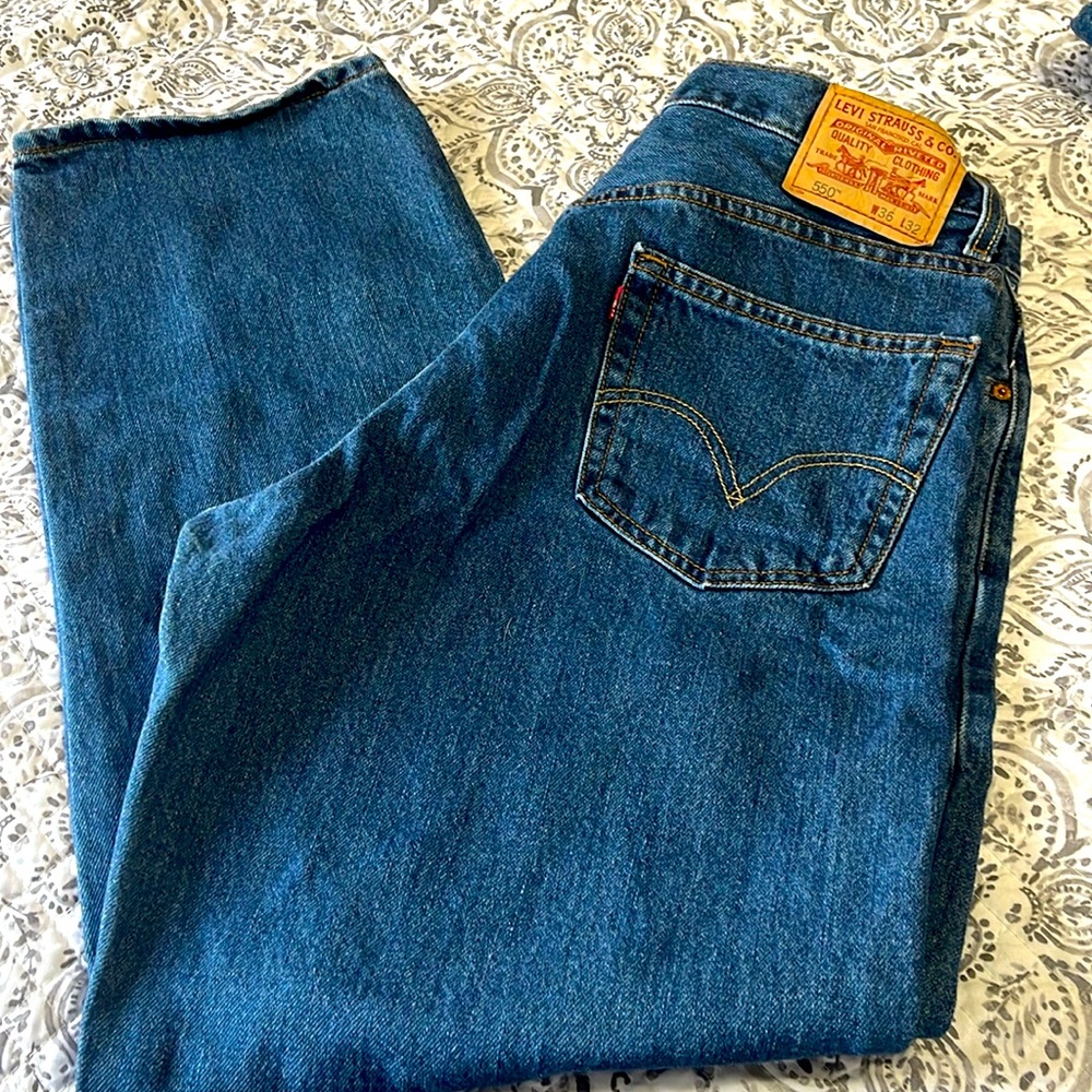 Men’s Levi’s 550 jeans relaxed fit W36XL32